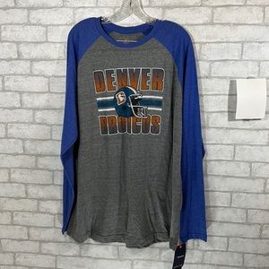 Majestic NFL Denver Broncos long sleeve T-shirt size 2XL